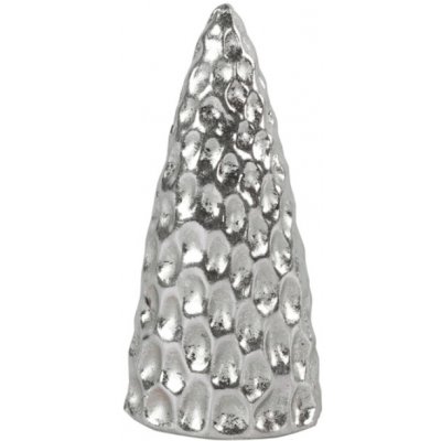 Textilomanie Vánoční dekorace stromeček SILVER SPARK 7,5 cm, stříbrný – Hledejceny.cz