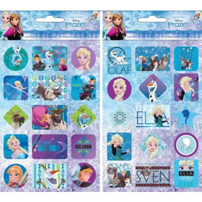 Ledové království Anna a Elza Frozen samolepky – Zboží Mobilmania