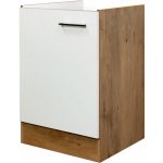 Flex-Well Kuchyňská skříňka Vintea pod dřez, bez dřezu, 50 x 82 x 57,1 cm – Hledejceny.cz