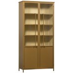 Woood Merrick 200 x 99 cm Medově žlutá kovová – Hledejceny.cz