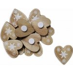 Lepaso Zajíc dřevo přízdoba 12ks/4cm natural – Sleviste.cz