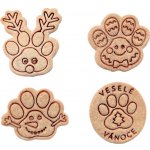 TVOŘÍTKO Vánoční sada tlapek - vykrajovátka – Zboží Mobilmania