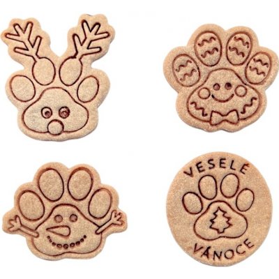 TVOŘÍTKO Vánoční sada tlapek - vykrajovátka – Zboží Mobilmania