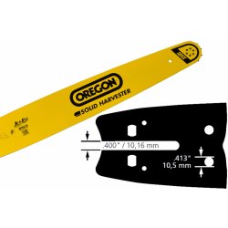 Oregon Harvestorová lišta Solid L114 90cm 2mm .404" 902HSFL114