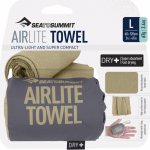 Sea To Summit ručník Airlite Towel zelená: XX-Small 36 x 36 cm – Zboží Dáma