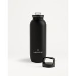 Waterdrop Funkční Ultralehká Lahev z nerezové oceli + Víčko na pití 1,2 l černá matná – Zboží Dáma