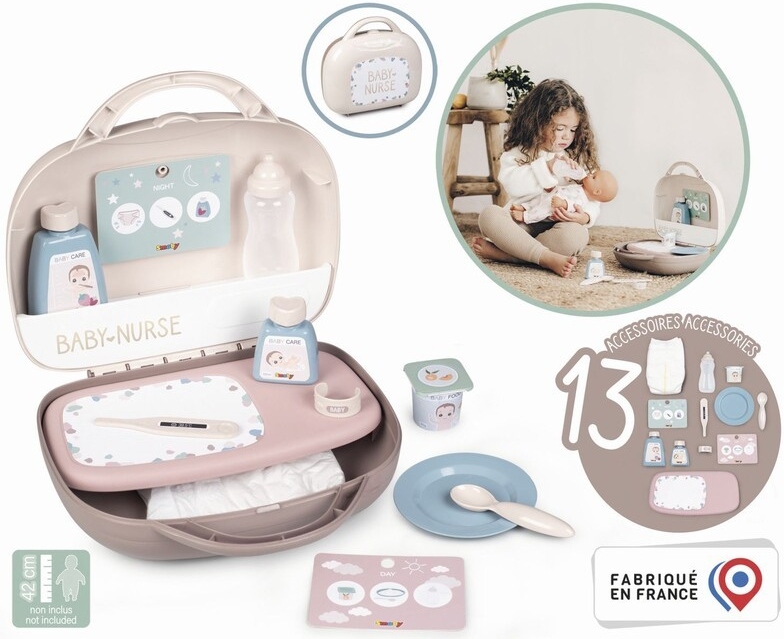 Smoby Baby Nurse Vanička pro panenky s příslušenstvím od 618 Kč - Heureka.cz