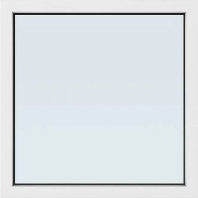 Solid Elements New Basic FIX, 100 × 100 cm, trojsklo, bílé
