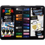 Uni Posca PC-1M/PC-3M/PC-5M mix 20 ks – Zboží Živě