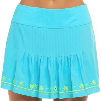 Lucky in Love Embroidery Long Stitch Around Skirt sky