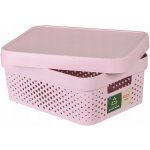 Curver Box INFINITY DOTS 11L - růžový – Zboží Dáma