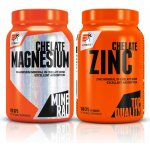 Extrifit Magnesium Chelate 120 kapslí + Zinc Chelate 100 kapslí – Hledejceny.cz