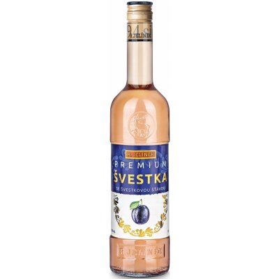 R. Jelínek Švestka Premium 38% 0,5 l (holá láhev) – Zboží Dáma