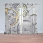Sablio Záclony Hodinový strojek: 2ks 150x250cm – Hledejceny.cz