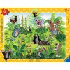 Puzzle RAVENSBURGER Vkládačka Krtek: Zábava na zahradě 10 dílků