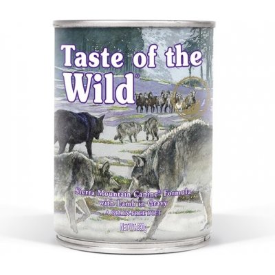 Taste of the Wild Sierra Mountain pes 390 g