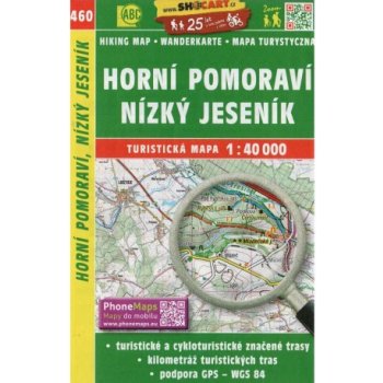 Horní Pomoraví Nízký Jeseník 1:40 000 SC460