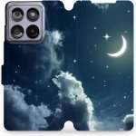 Mobiwear Motorola Edge 60 Fusion V145P Noční obloha s měsícem – Zboží Živě