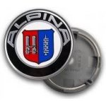 Logo ALPINA do středů kol 56mm pro BMW, sada 4ks (znak) – Zboží Mobilmania
