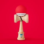 Kendama Krom Pop Červená – Zboží Mobilmania