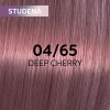 Barva na vlasy Wella Professionals Shinefinity Zero Lift Glaze demi-permanentní barva na vlasy 04/65 Deep Cherry 60 ml