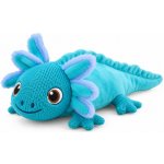 Plyšový axolotl Axel Knitty Friends 25 cm – Zboží Dáma
