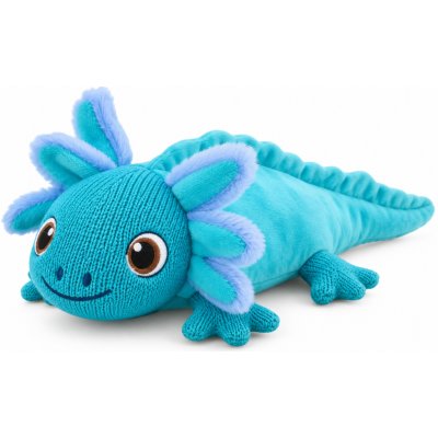 Plyšový axolotl Axel Knitty Friends 25 cm – Zboží Dáma