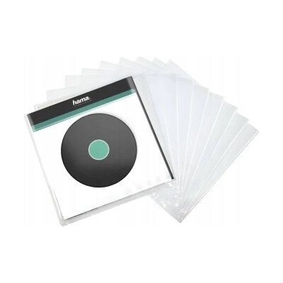 Hama vnější ochranné obaly na gramofonové desky (vinyl/LP), průhledné, 10 ks – Zboží Živě