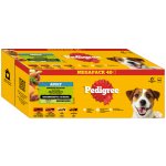 Pedigree smíšený výběr v omáčce 4 druhy 40 x 100 g – Hledejceny.cz