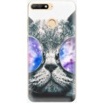 Pouzdro iSaprio - Galaxy Cat - Huawei Y6 Prime 2018 – Zboží Mobilmania