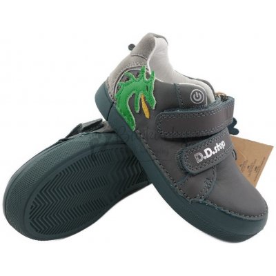 D.D.Step dětské blikající boty S068-51124 dark grey – Zboží Dáma