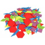 KIK Dřevěná mozaika 130 ks – Zboží Dáma