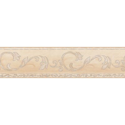 A.S. Création | Vliesová bordura na zeď Only Borders 9990-30 | 13 cm x 5 m | oranžová, metalická – Zboží Dáma