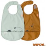 Done by Deer set 2ks bryndáčků Deer friends hořčicový/zelený – Zboží Dáma