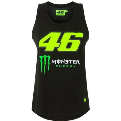Valentino Rossi dámské tílko MONSTER černé 436204 – Zboží Dáma