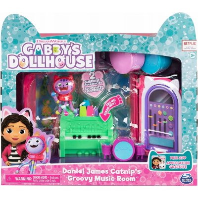 Sada Spin Master Gabby's Dollhouse Groovy Music Room – Zboží Mobilmania