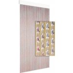 Závěs do dveří MILAN 90x210 cm modrý/lila – Hledejceny.cz