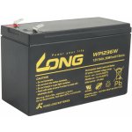 Long 12V 9Ah HighRate F2 WP1236W – Zboží Mobilmania