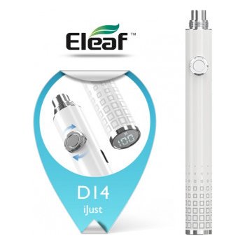 Eleaf iJust D14 eGo LED VV Bílá 900mAh