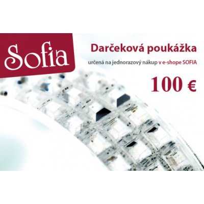 Dárkový poukaz v hodnotě 100 € – Zbozi.Blesk.cz