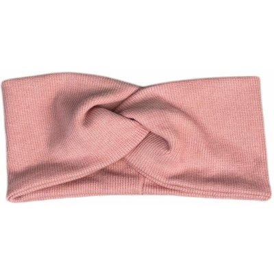 My Mimi Dívčí čelenka s křížením Starorůžová – Sleviste.cz