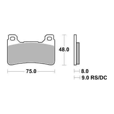 Brzdové destičky Brembo přední HONDA CBR 1000 RR Fireblade rok 04-16 – Zbozi.Blesk.cz