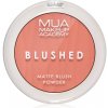 Tvářenka MUA Makeup Academy Blushed Powder Blusher Pudrová Tvářenka Misty Rose 5 g