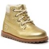 Dětské kotníkové boty Timberland turistická obuv Pokey Pine 6in Boot With TB0A2N56H561 zlatá