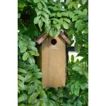 Esschert Design Dřevěná Budka "Best for Birds" antik měděná střecha Sýkora koňadra 30 cm – Hledejceny.cz
