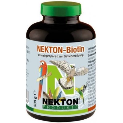 Nekton Biotin pro okrasné ptáky a dravce 330 g – Hledejceny.cz