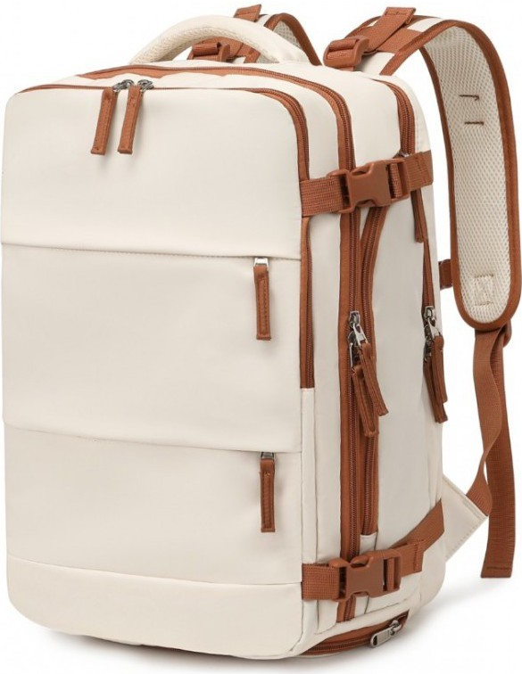 Konofactory Bílý multifunkční do letadla s USB portem Gadget 25 l