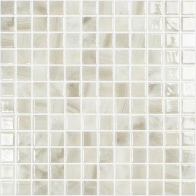 Vidrepur Nature Sea Salt mozaika 31,5 x 31,5 x 0,45 cm kostičky 2,5 x 2,5 cm béžová lesklá 2m²