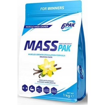 6Pak Nutrition Mass Pak 1000 g