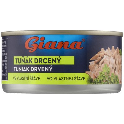 Giana Tuňák drcený ve vlastní šťávě 170 g – Sleviste.cz
